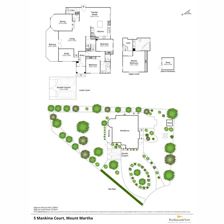 Floorplan of Homely house listing, 5 Mankina Court, Mount Martha VIC 3934