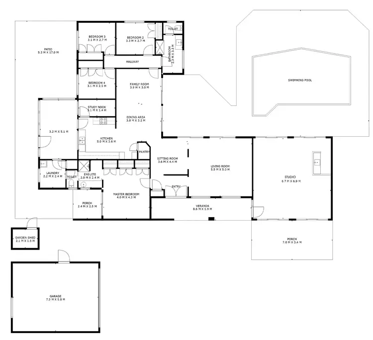 Floorplan of Homely house listing, 262 William Street, Herne Hill WA 6056