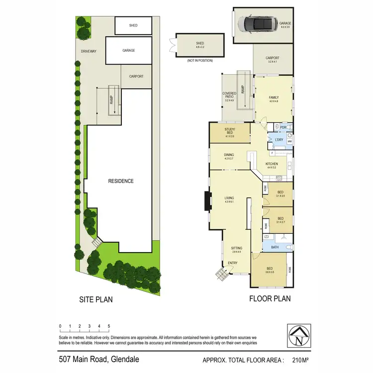 Floorplan of Homely house listing, 507 Main Road, Glendale NSW 2285