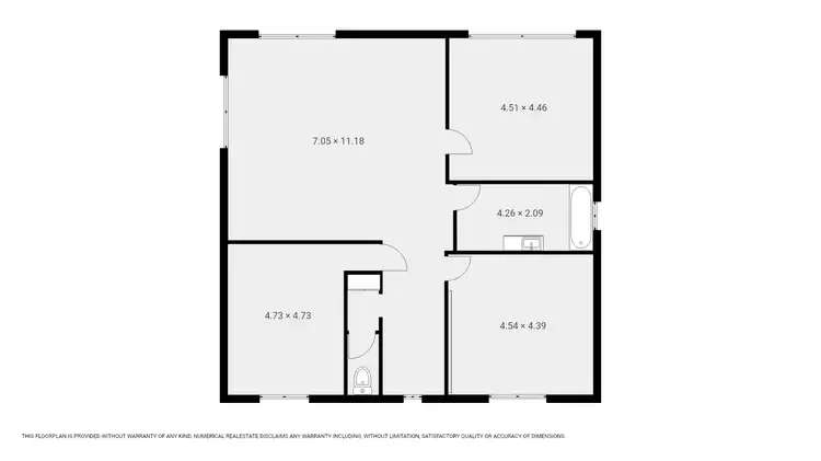 Floorplan of Homely house listing, 1 Alfred Terrace, Streaky Bay SA 5680