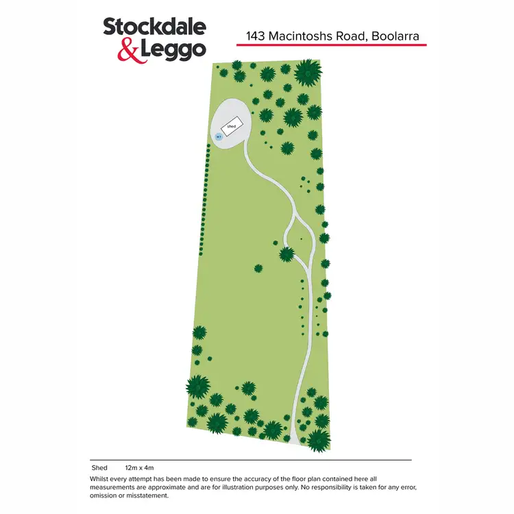 Floorplan of Homely land listing, 143 Macintoshs Road, Boolarra VIC 3870