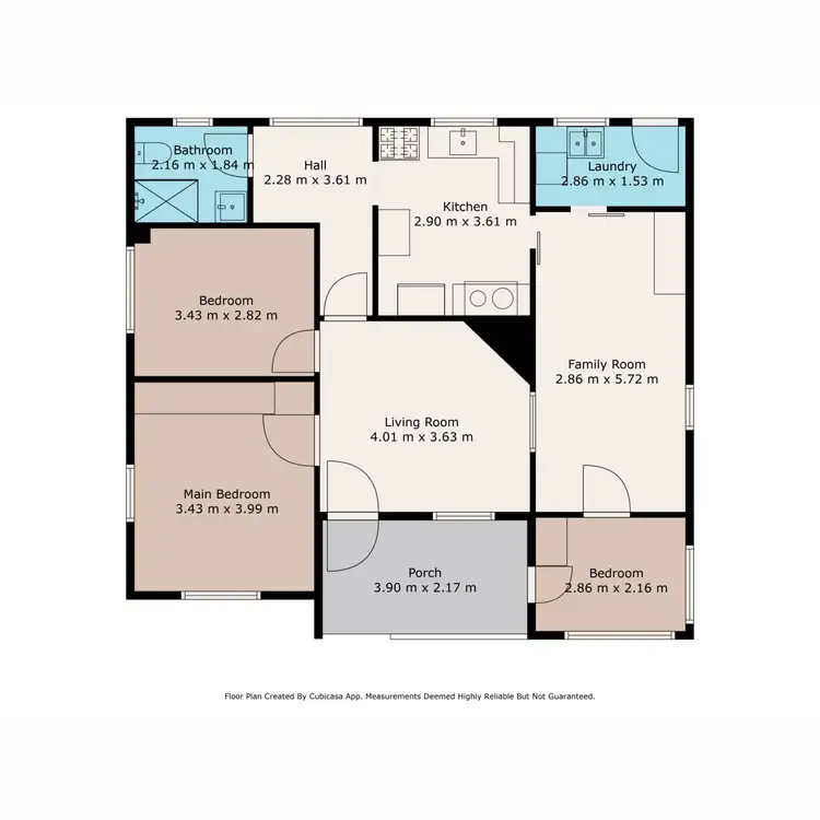 Floorplan of Homely house listing, 18 Osric Street, Gunnedah NSW 2380