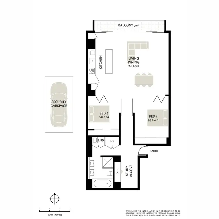 Floorplan of Homely apartment listing, 501/1-15 Francis Street, Darlinghurst NSW 2010