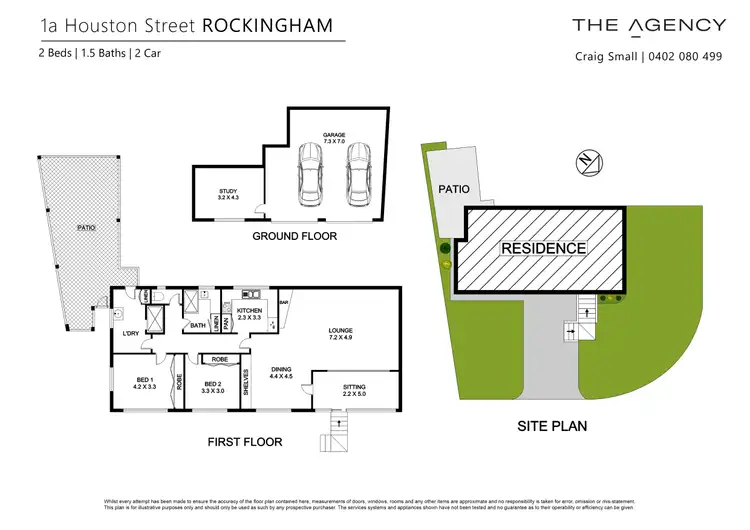 Floorplan of Homely house listing, 1A Houston Street, Rockingham WA 6168