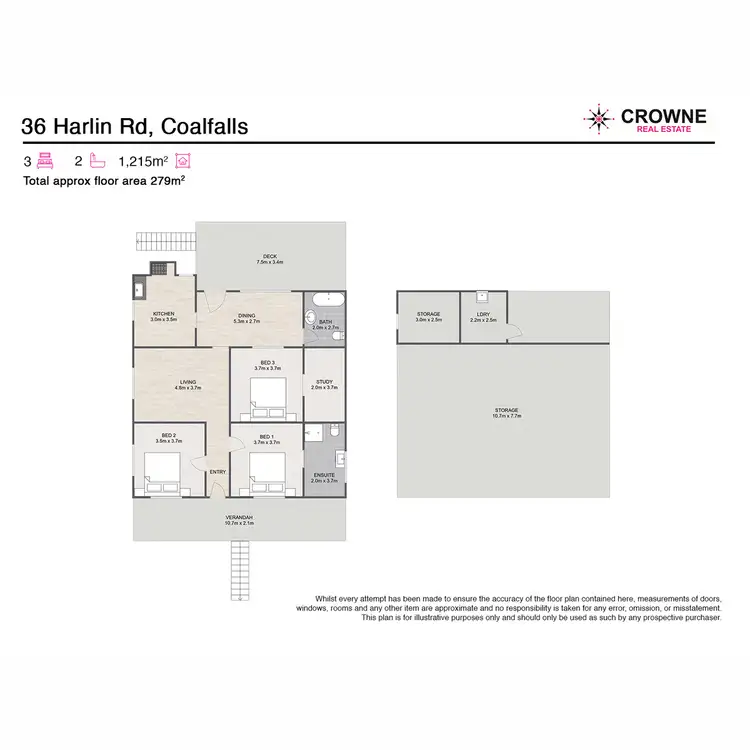 Floorplan of Homely house listing, 36 Harlin Street, Coalfalls QLD 4305