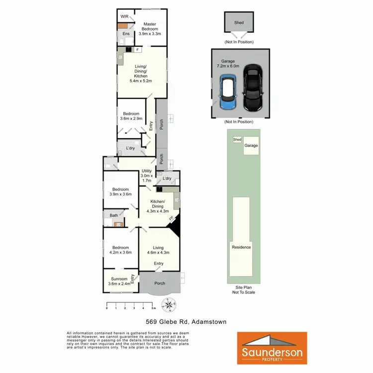 Floorplan of Homely house listing, 569 Glebe Road, Adamstown NSW 2289
