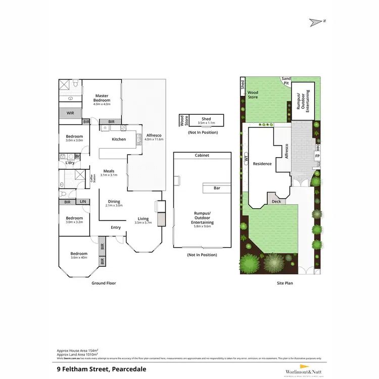 Floorplan of Homely house listing, 9 Feltham Street, Pearcedale VIC 3912