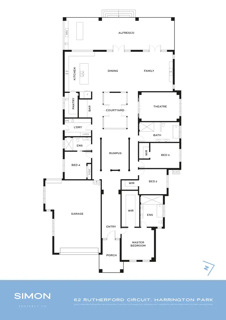 Floorplan of Homely house listing, 62 Rutherford Circuit, Harrington Park NSW 2567