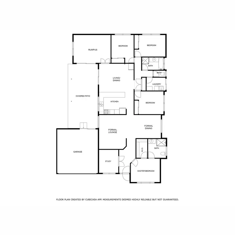 Floorplan of Homely house listing, 12 Gunsynd Drive, Dakabin QLD 4503