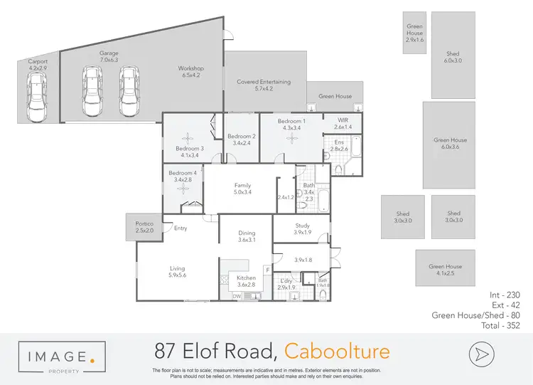 Floorplan of Homely house listing, 87 Elof Road, Caboolture QLD 4510