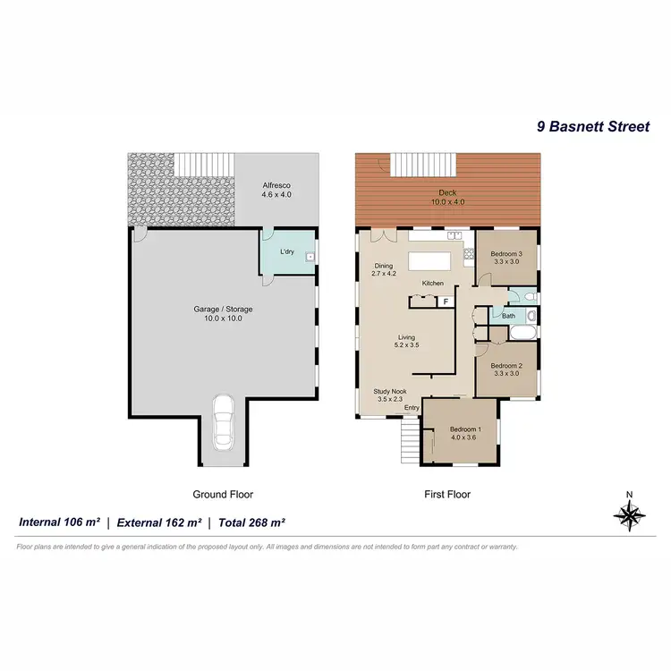 Floorplan of Homely house listing, 9 Basnett Street, Chermside West QLD 4032