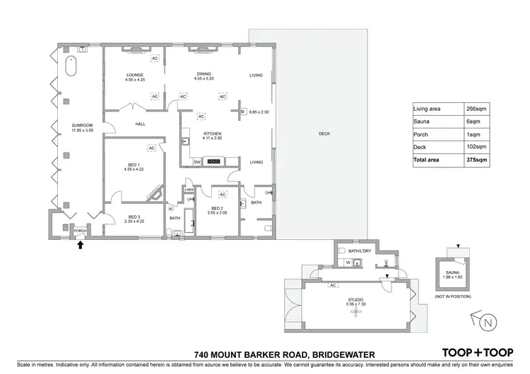Floorplan of Homely rural property listing, 740 Mount Barker Road, Bridgewater SA 5155