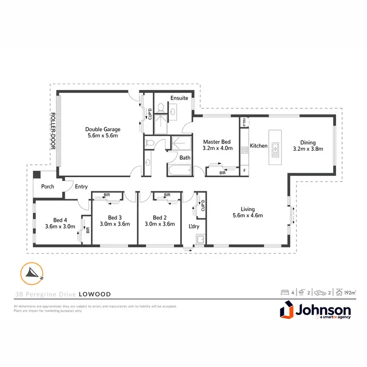 Floorplan of Homely house listing, 38 Peregrine Drive, Lowood QLD 4311