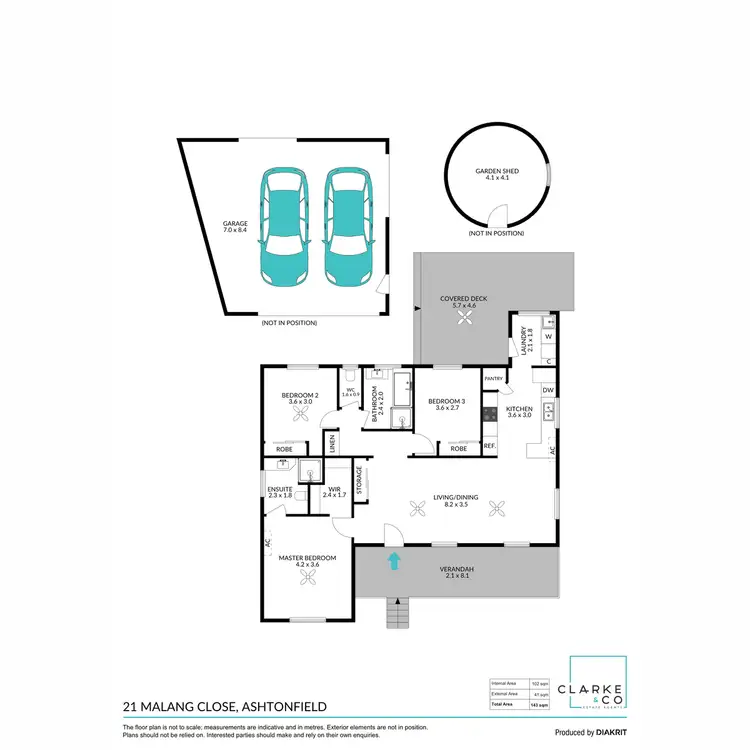 Floorplan of Homely house listing, 21 Malang Close, Ashtonfield NSW 2323