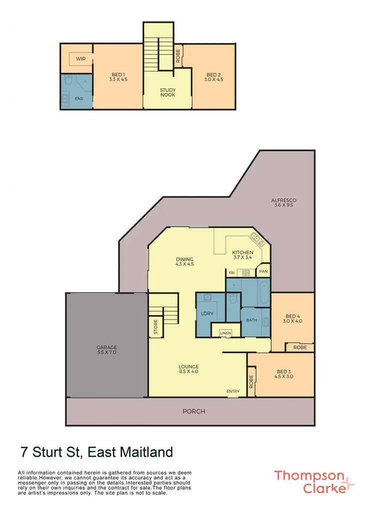 Floorplan of Homely house listing, 7 Sturt Street, East Maitland NSW 2323