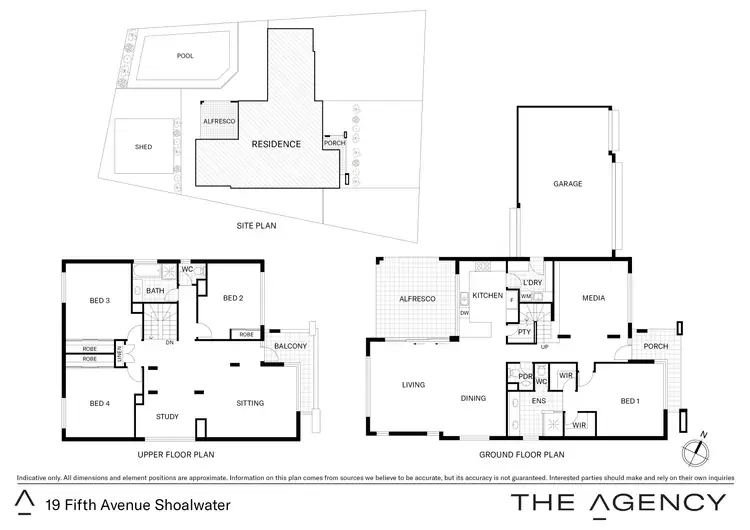 Floorplan of Homely house listing, 19 Fifth Avenue, Shoalwater WA 6169