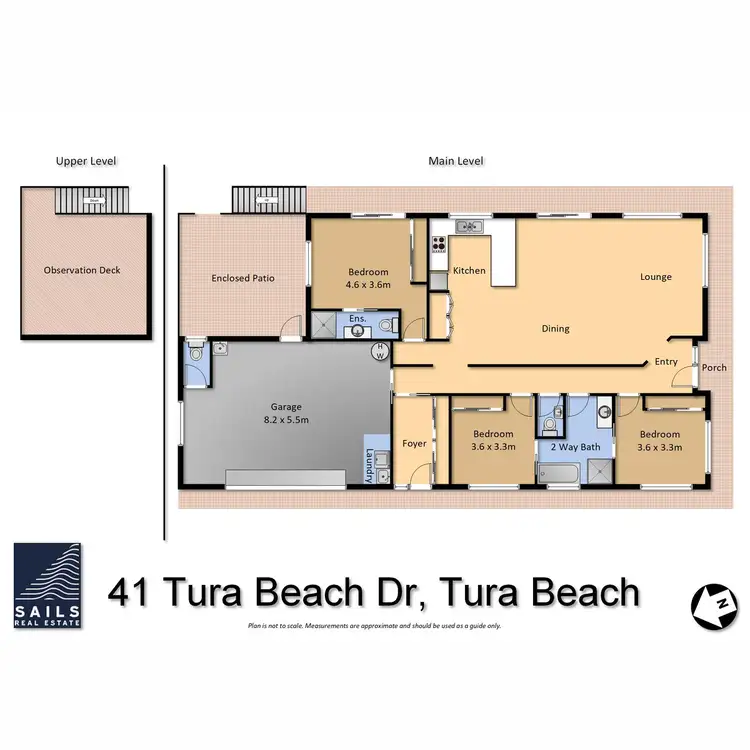 Floorplan of Homely house listing, 41 Tura Beach Drive, Tura Beach NSW 2548