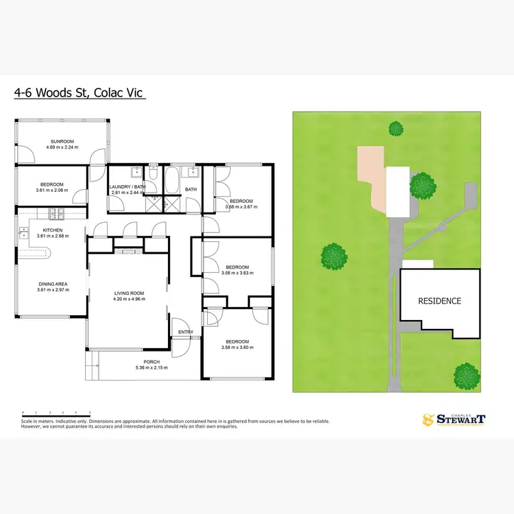 Floorplan of Homely house listing, 4-6 Woods Street, Colac VIC 3250