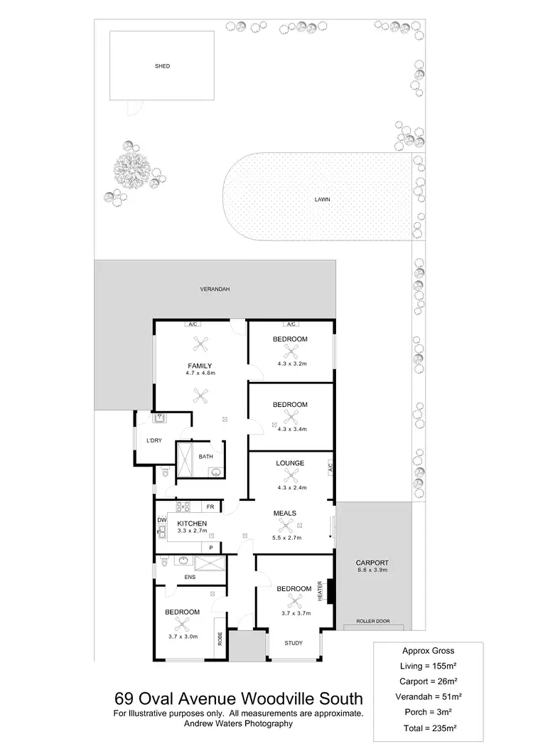 Floorplan of Homely house listing, 69 Oval Avenue, Woodville South SA 5011