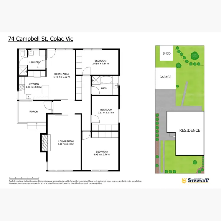 Floorplan of Homely house listing, 74 Campbell Street, Colac VIC 3250