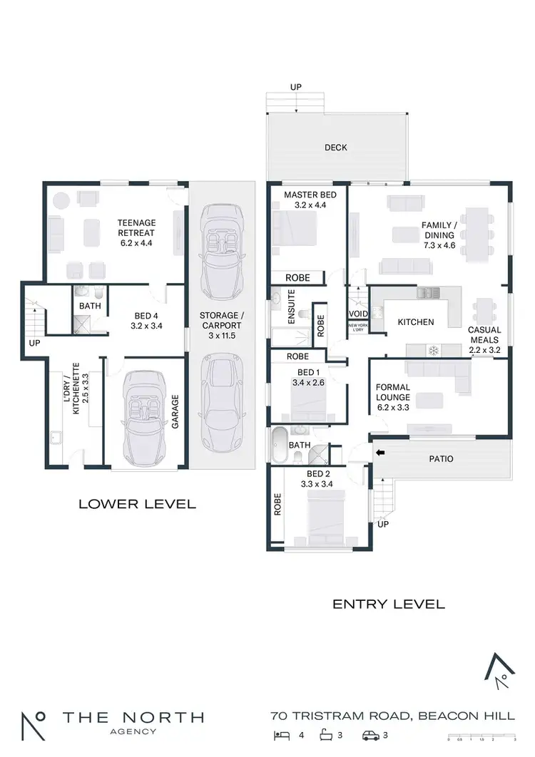 Floorplan of Homely house listing, 70 Tristram Road, Beacon Hill NSW 2100