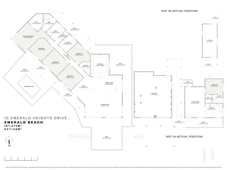 Floorplan of Homely house listing, 10 Emerald Heights Drive, Emerald Beach NSW 2456
