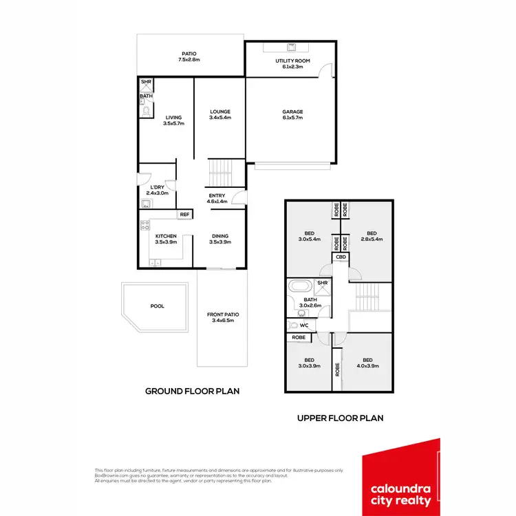 Floorplan of Homely house listing, 6 Bren Place, Battery Hill QLD 4551