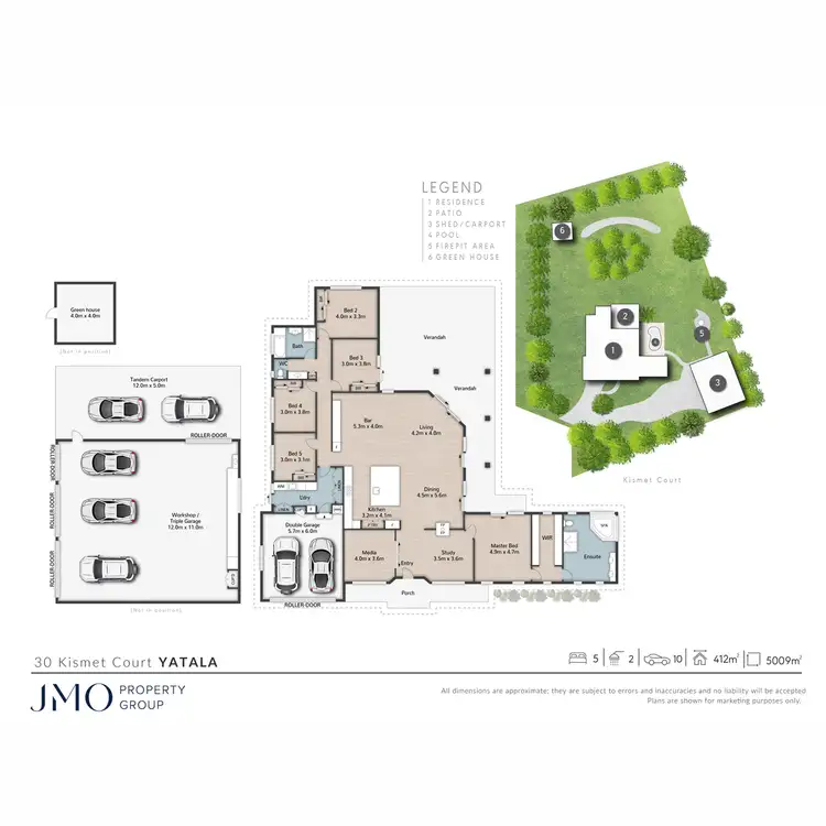 Floorplan of Homely house listing, 30-32 Kismet Court, Yatala QLD 4207