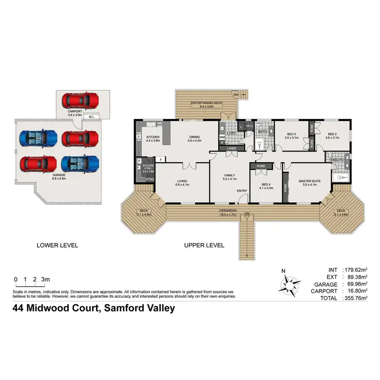 Floorplan of Homely house listing, 44 Midwood Court, Samford Valley QLD 4520