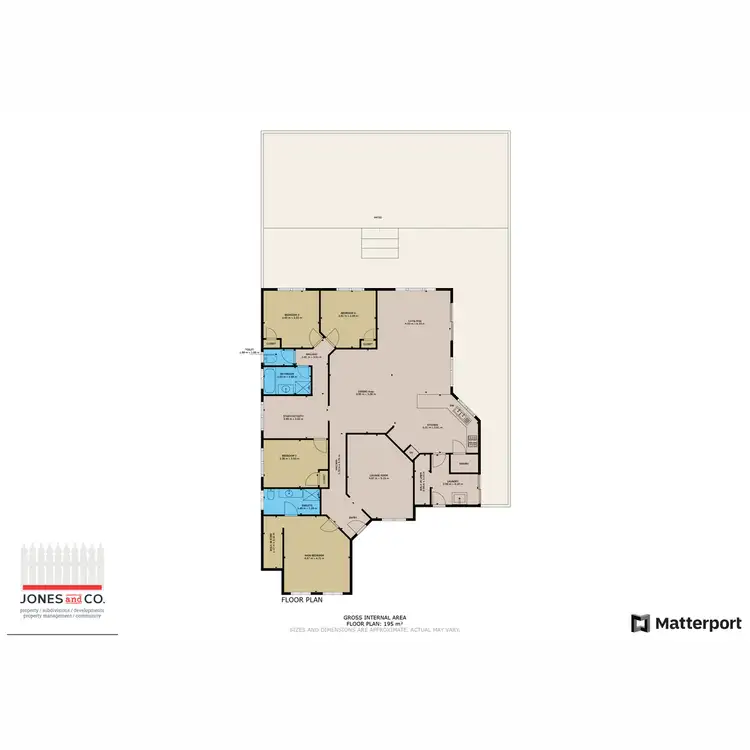 Floorplan of Homely house listing, 16 Esther Street, Eden Hill WA 6054