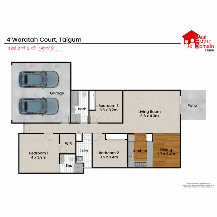 Floorplan of Homely house listing, 4 Waratah Court, Taigum QLD 4018