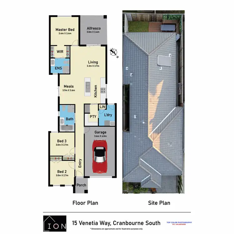 Floorplan of Homely house listing, 15 Venetia Way, Cranbourne South VIC 3977