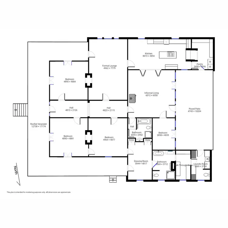 Floorplan of Homely house listing, 55 Parker Street, Bega NSW 2550