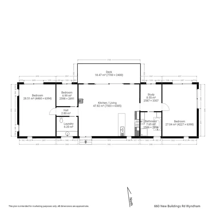Floorplan of Homely house listing, 622 New Buildings Road, Wyndham NSW 2550