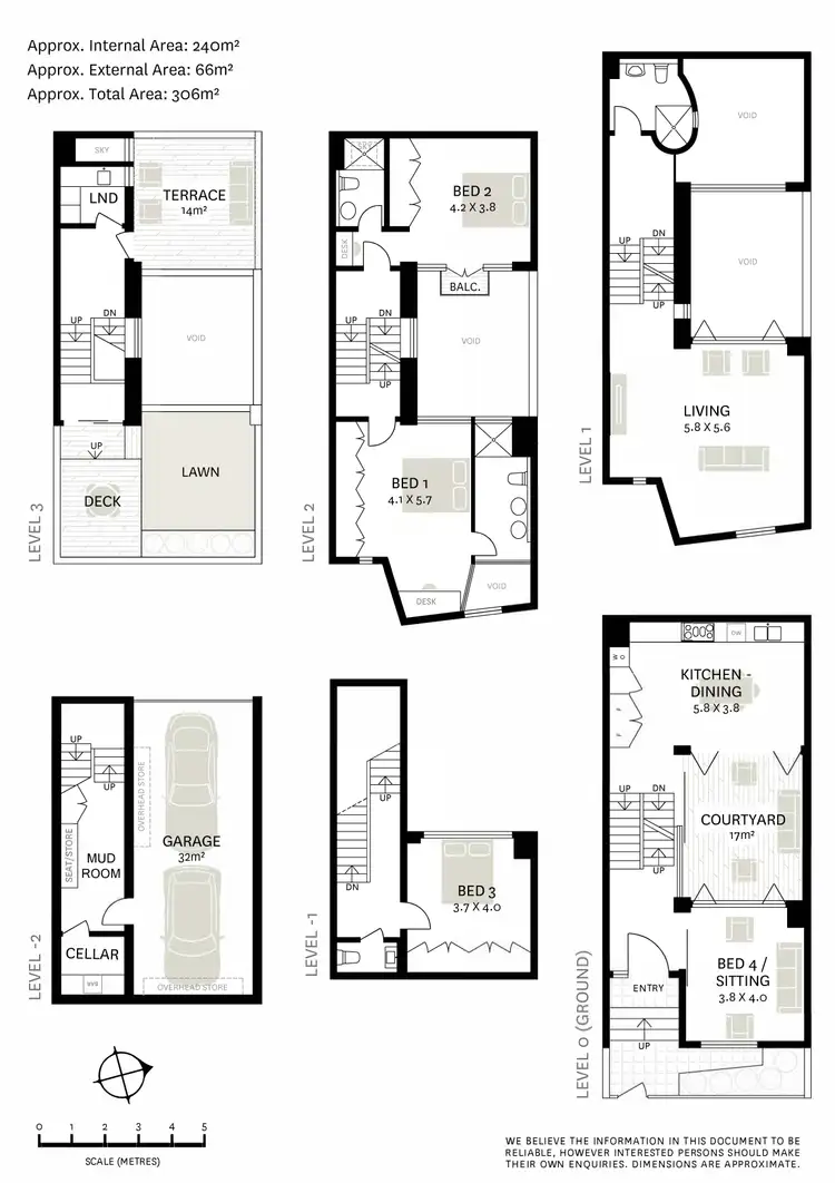 Floorplan of Homely terrace listing, 331 Riley Street, Surry Hills NSW 2010