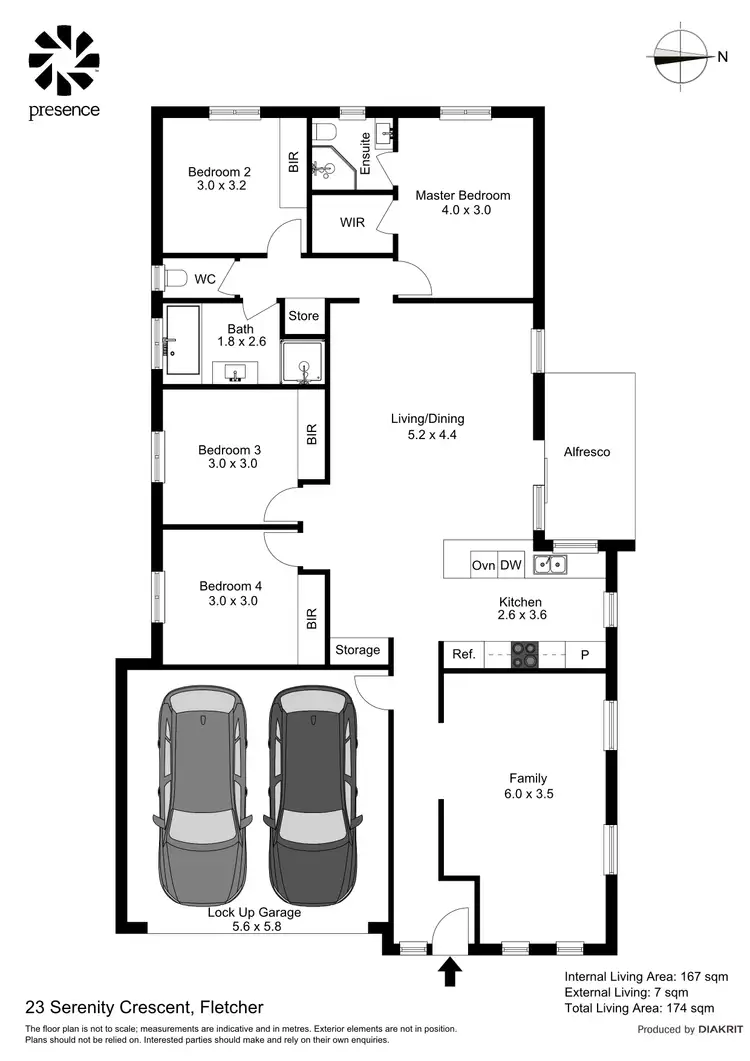 Floorplan of Homely house listing, 23 Serenity Crescent, Fletcher NSW 2287