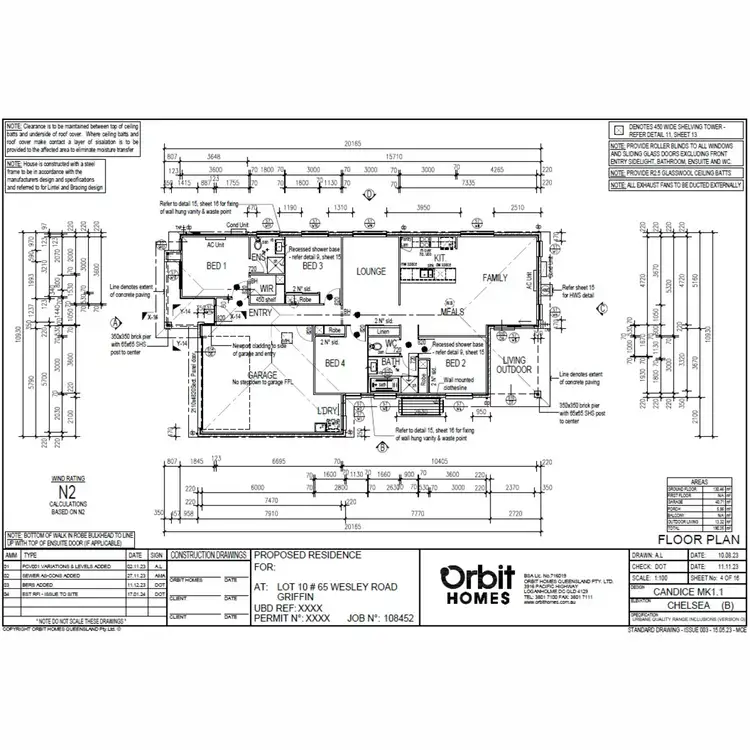 Floorplan of Homely house listing, 65 Wesley Road, Griffin QLD 4503