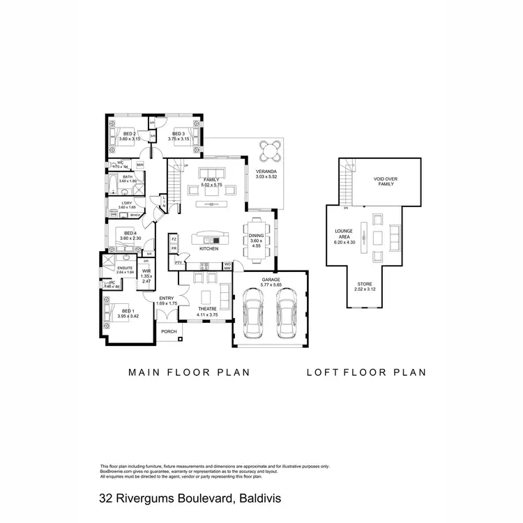 Floorplan of Homely house listing, 32 Rivergums Boulevard, Baldivis WA 6171