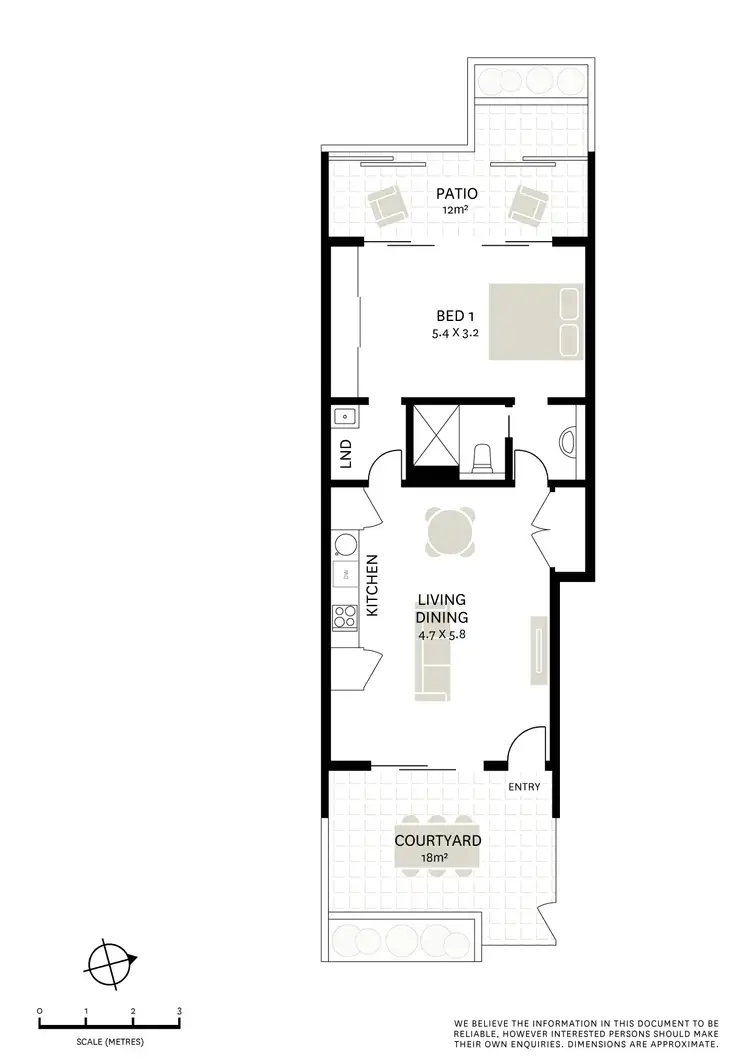 Floorplan of Homely apartment listing, 10/253 Chalmers Street, Redfern NSW 2016