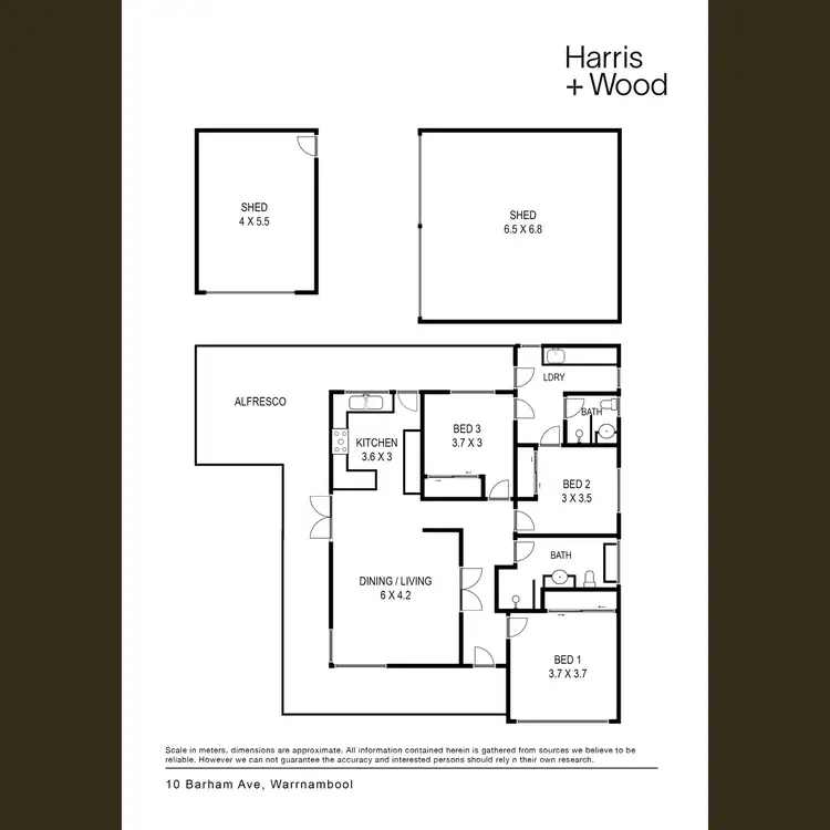 Floorplan of Homely house listing, 10 Barham Avenue, Warrnambool VIC 3280