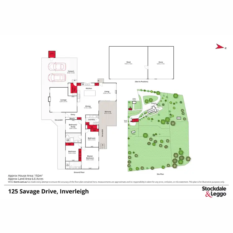 Floorplan of Homely house listing, 125 Savage Drive, Inverleigh VIC 3321