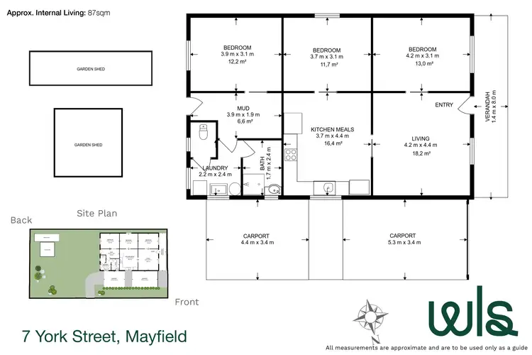 Floorplan of Homely house listing, 7 York Street, Mayfield NSW 2304