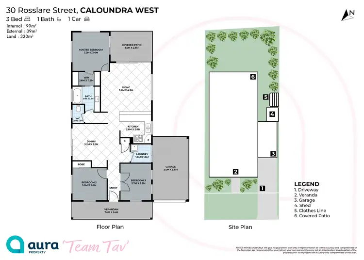 Floorplan of Homely house listing, 30 Rosslare Street, Caloundra West QLD 4551