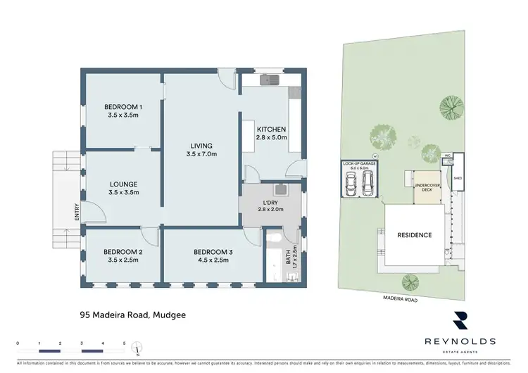 Floorplan of Homely house listing, 95 Madeira Road, Mudgee NSW 2850