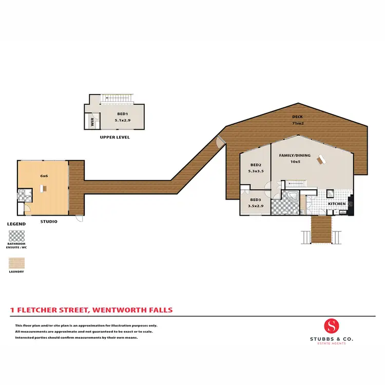 Floorplan of Homely house listing, 1 Fletcher Street, Wentworth Falls NSW 2782