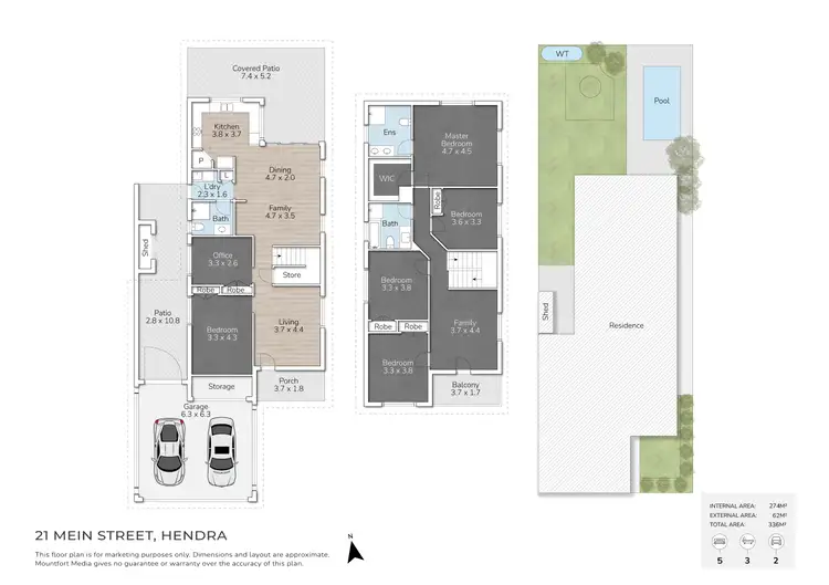 Floorplan of Homely house listing, 21 Mein Street, Hendra QLD 4011