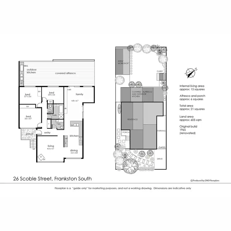 Floorplan of Homely house listing, 26 Scoble Street, Frankston South VIC 3199