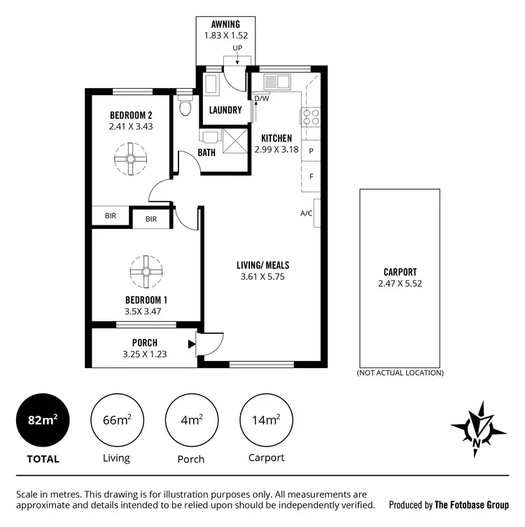 Floorplan of Homely unit listing, 2/566 Marion Road, Plympton Park SA 5038