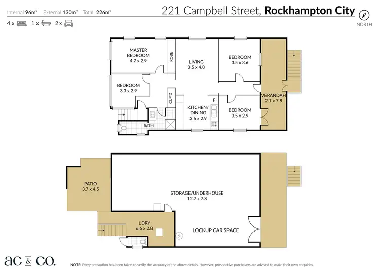 Floorplan of Homely house listing, 221 Campbell Street, Rockhampton City QLD 4700