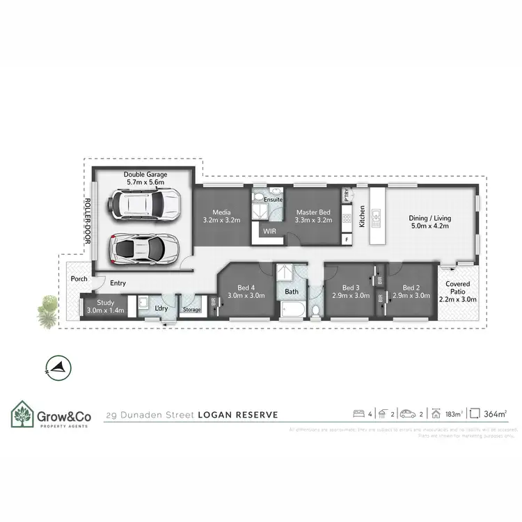 Floorplan of Homely house listing, 29 Dunaden Street, Logan Reserve QLD 4133